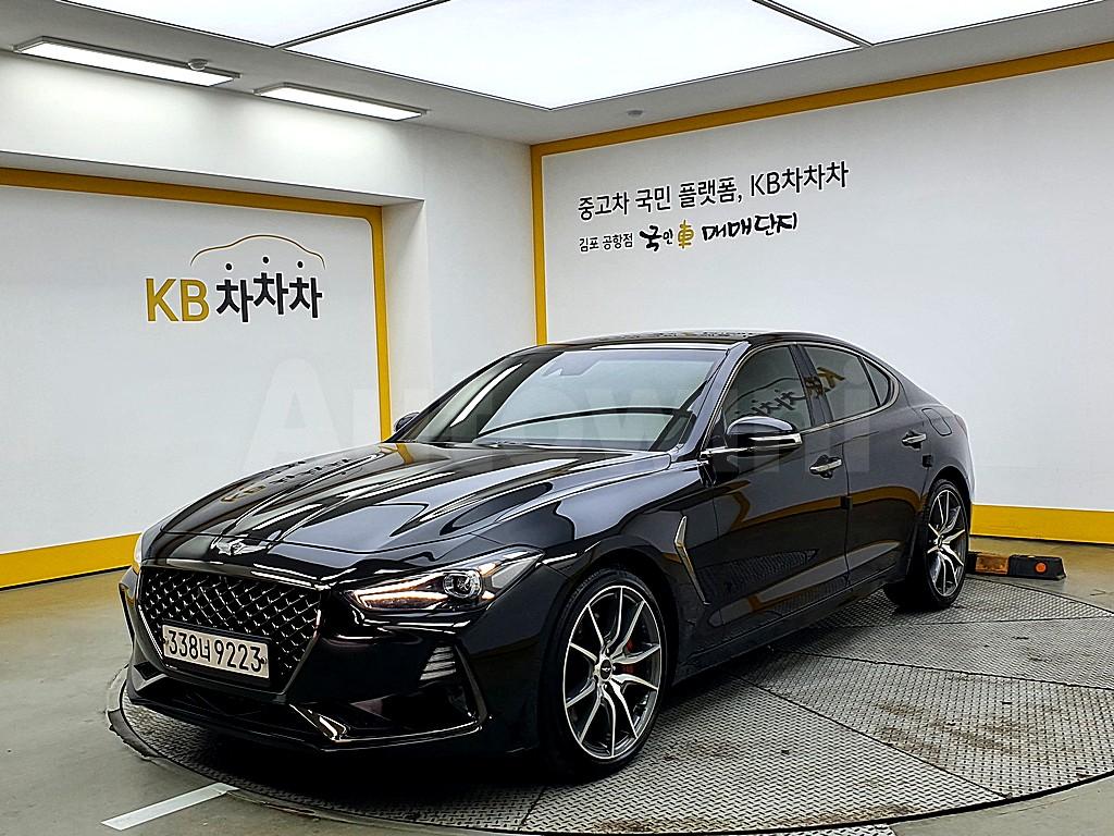 KMTG341ABLU065107 2020 GENESIS G70 2.0T 2WD SPORT PACKAGE-0