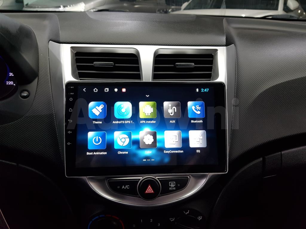 2017 HYUNDAI ACCENT  GASOLINE(LED+ANDROID+LEATHER) - 17
