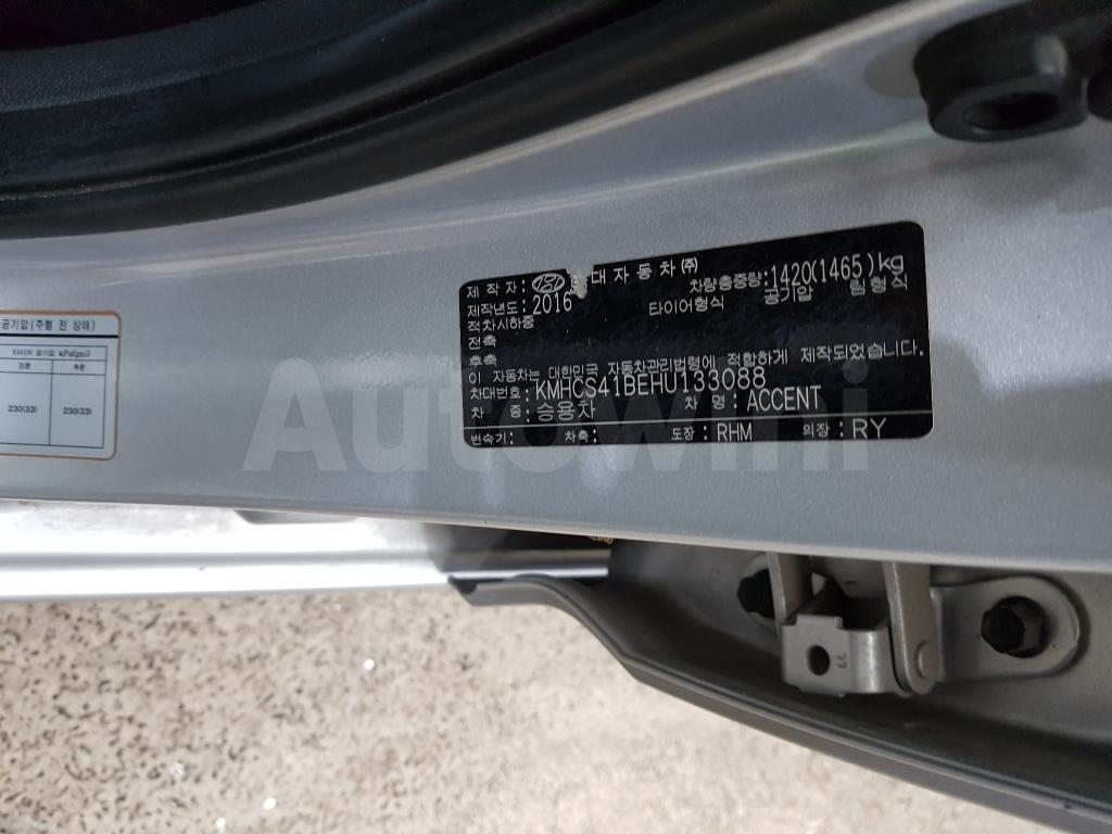 2017 HYUNDAI ACCENT  GASOLINE(LED+ANDROID+LEATHER) - 40