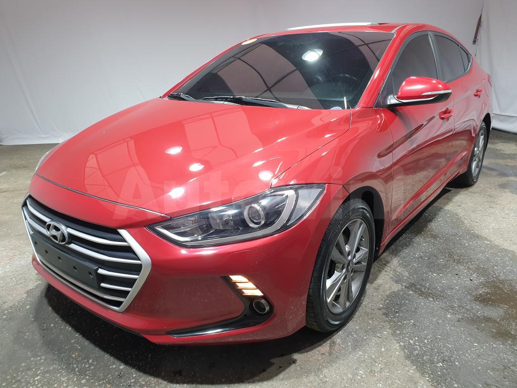KMHD841UGGU125435 2016 HYUNDAI  AVANTE ELANTRA SUNROOF S.KEY CAMERA NAVI-0