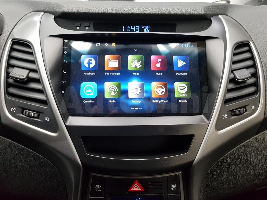 2016 HYUNDAI  AVANTE ELANTRA (16R+ANDROID+FULLAUTO+LEATHER - 17