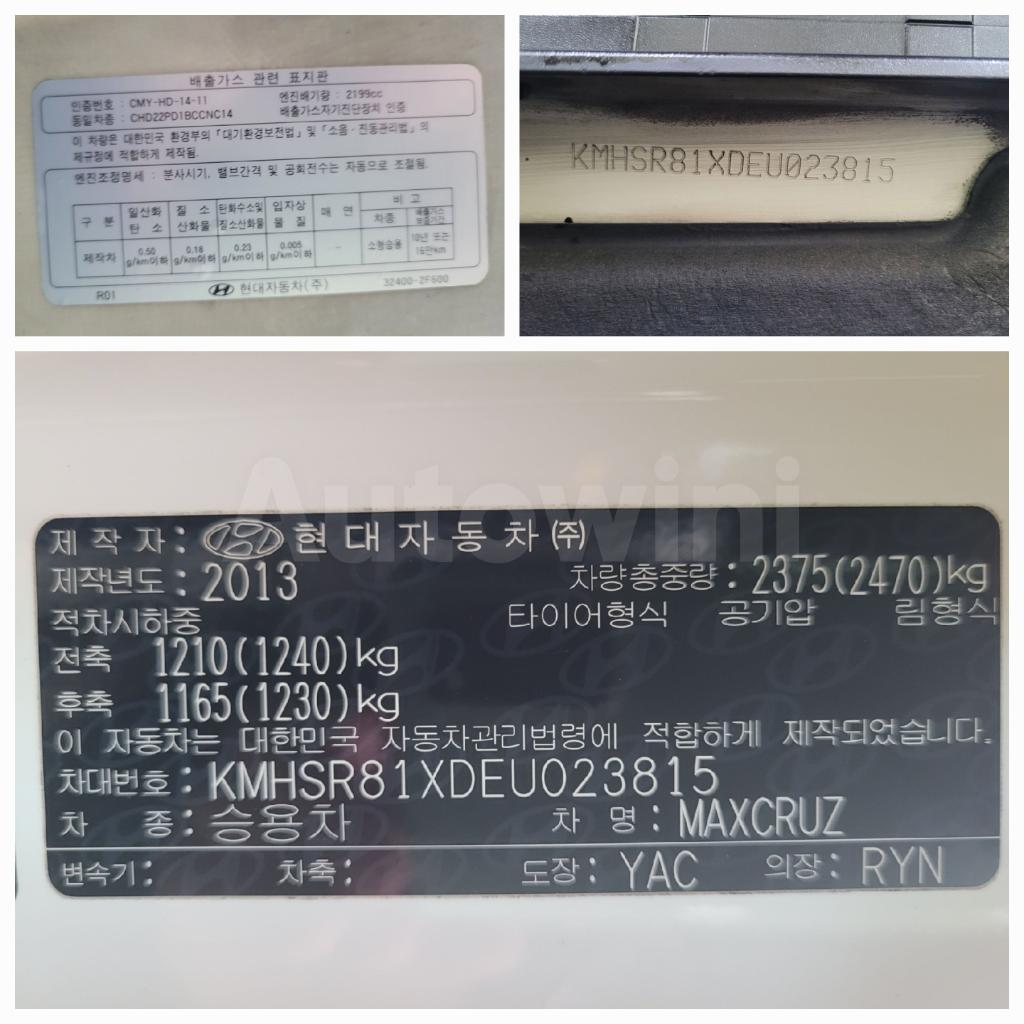 2014 HYUNDAI MAXCRUZ 4WD EXCLUSIVE SPECIAL 7SEATS - 40