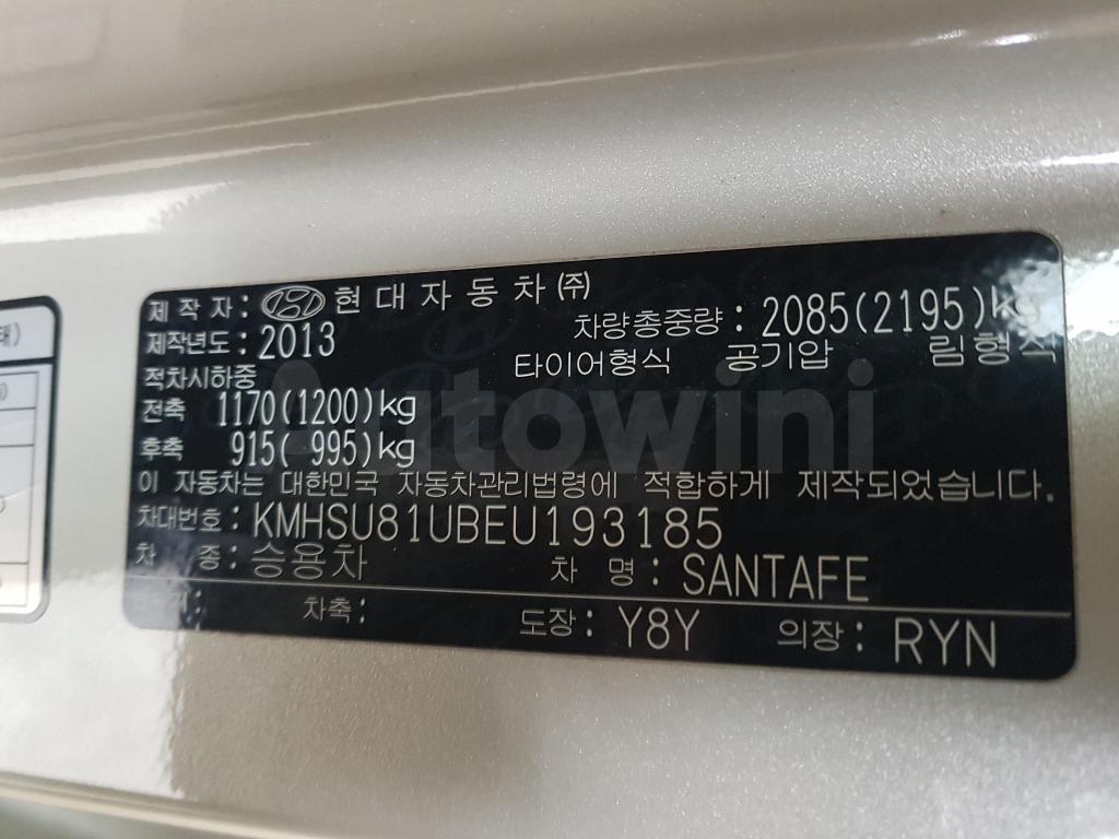 2014 HYUNDAI SANTAFE DM (7S+20R+SUNROOF+S*KEY+SIDESTEP - 55