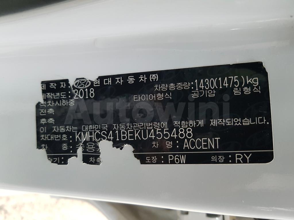 2019 HYUNDAI ACCENT  G-15R+LED+LEATHER+ANDROID) - 44