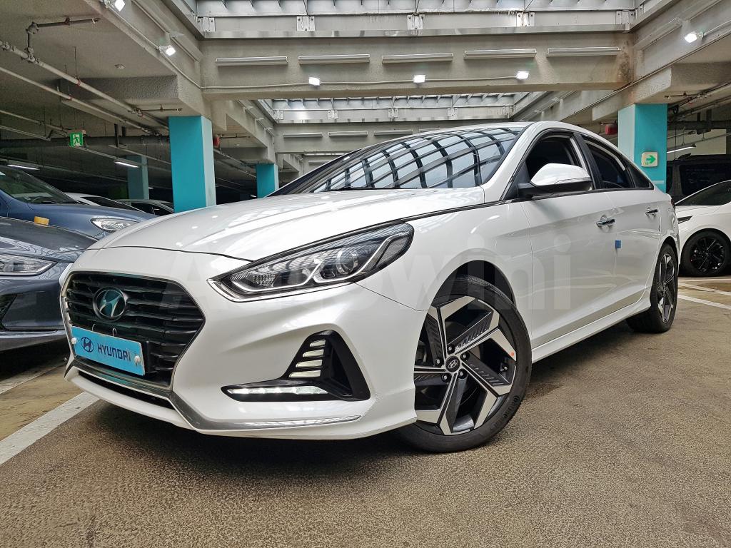 KMHE241AGKA489082 2019 HYUNDAI SONATA RISE D-(N19R+SMART KEY+ANDROID+LED-0
