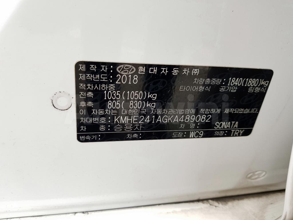 2019 HYUNDAI SONATA RISE D-(N19R+SMART KEY+ANDROID+LED - 52