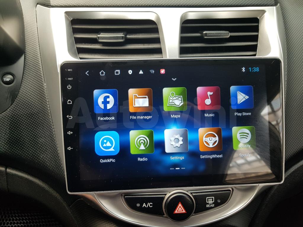 2017 HYUNDAI ACCENT  GASOLINE(LED+ANDROID+LEATHER) - 16