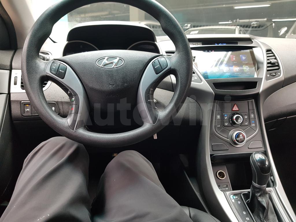 2016 HYUNDAI  AVANTE ELANTRA LPG(16R+ANDROID++LED+LEATHER - 11