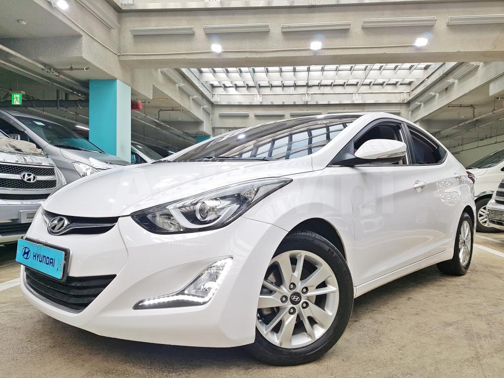 KMHDG41DBGU517350 2016 HYUNDAI  AVANTE ELANTRA G-(16R+ANDROID+LED+LEATHER)-0