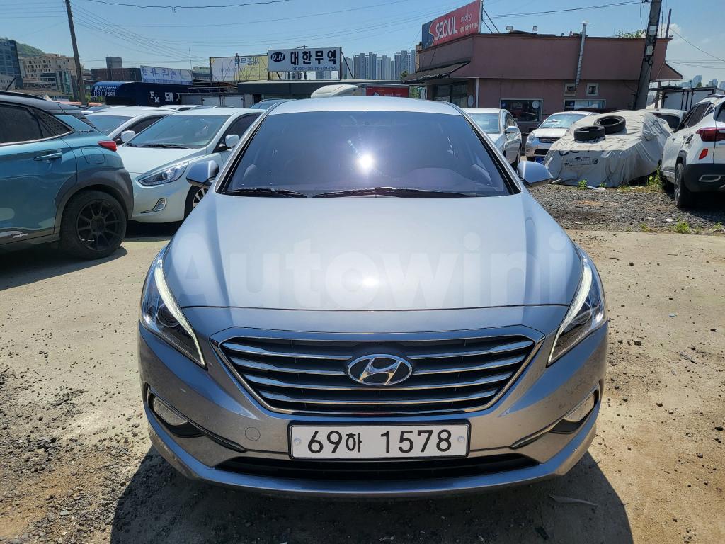 KMHE241CBGA238018 2016 HYUNDAI LF SONATA ORIGINAL MILEAGE, FULL OPTION-0