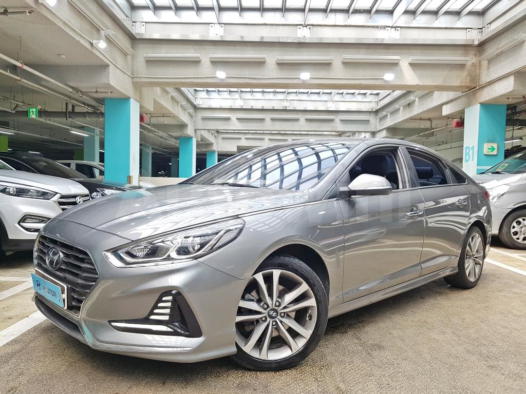 KMHE241AGKA482865 2019 HYUNDAI SONATA RISE NO-ACCIDENT(18R+S*KEY+ANDROID)-0