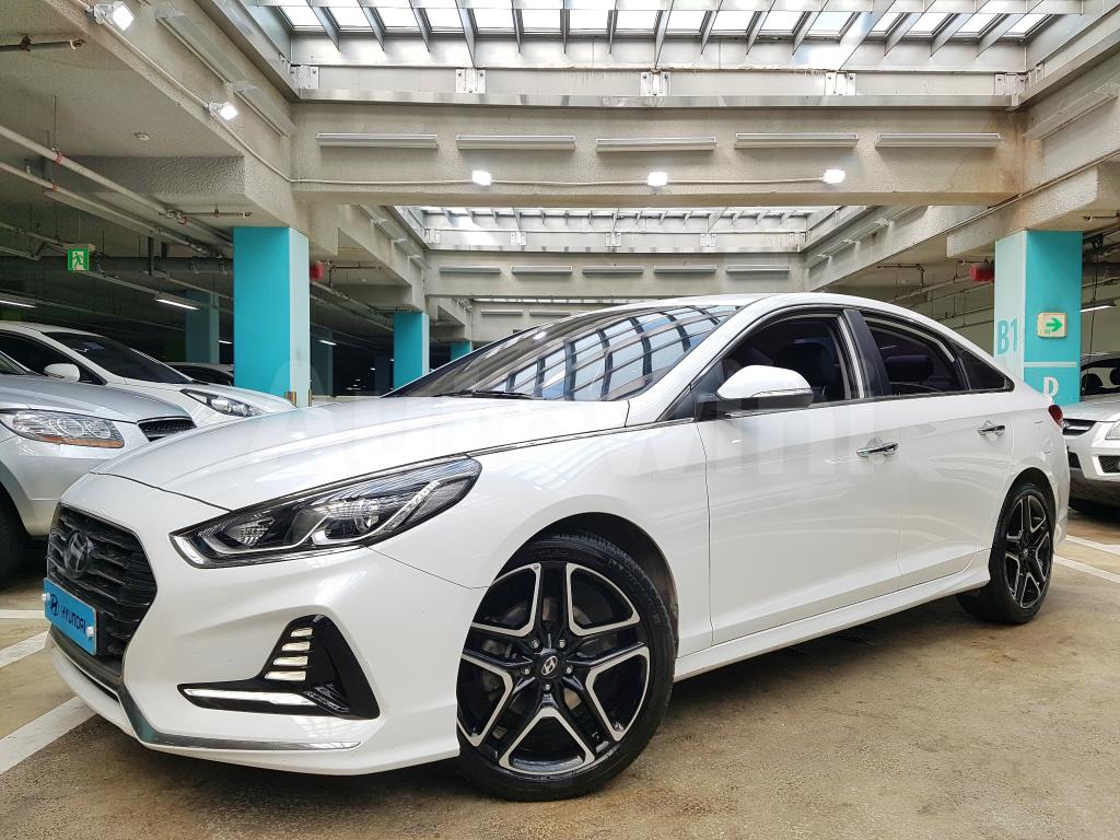 KMHE241AGJA417395 2018 HYUNDAI SONATA RISE NO-ACCIDENT(18R+S*KEY+ANDROID)-0