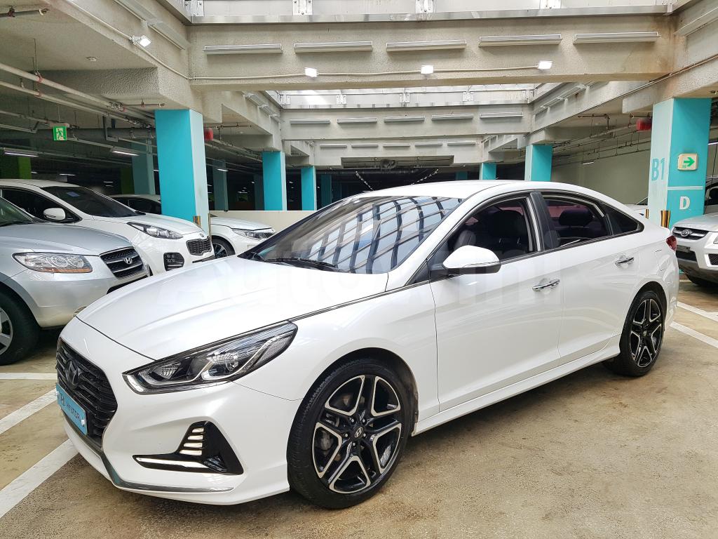 KMHE241AGJA417395 2018 HYUNDAI SONATA RISE NO-ACCIDENT(18R+S*KEY+ANDROID)-1