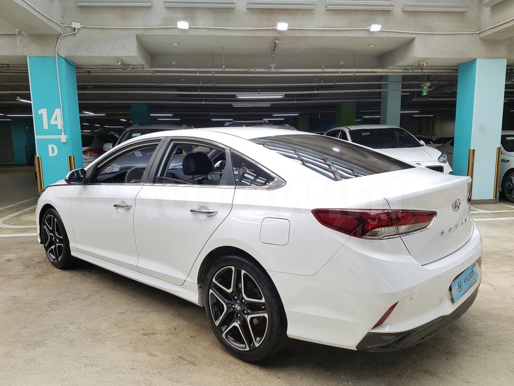 KMHE241AGJA417395 2018 HYUNDAI SONATA RISE NO-ACCIDENT(18R+S*KEY+ANDROID)-4