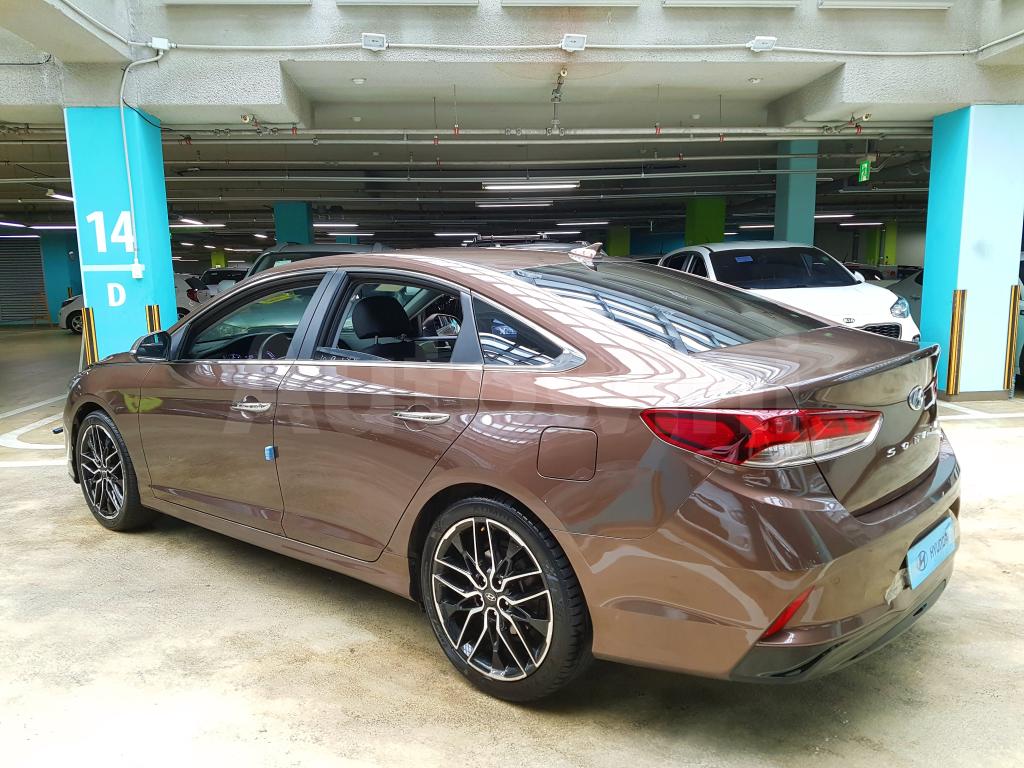 KMHE341AGJA416445 2018 HYUNDAI SONATA RISE NO-ACCIDENT(19R+S*KEY+FULLAUTO-4
