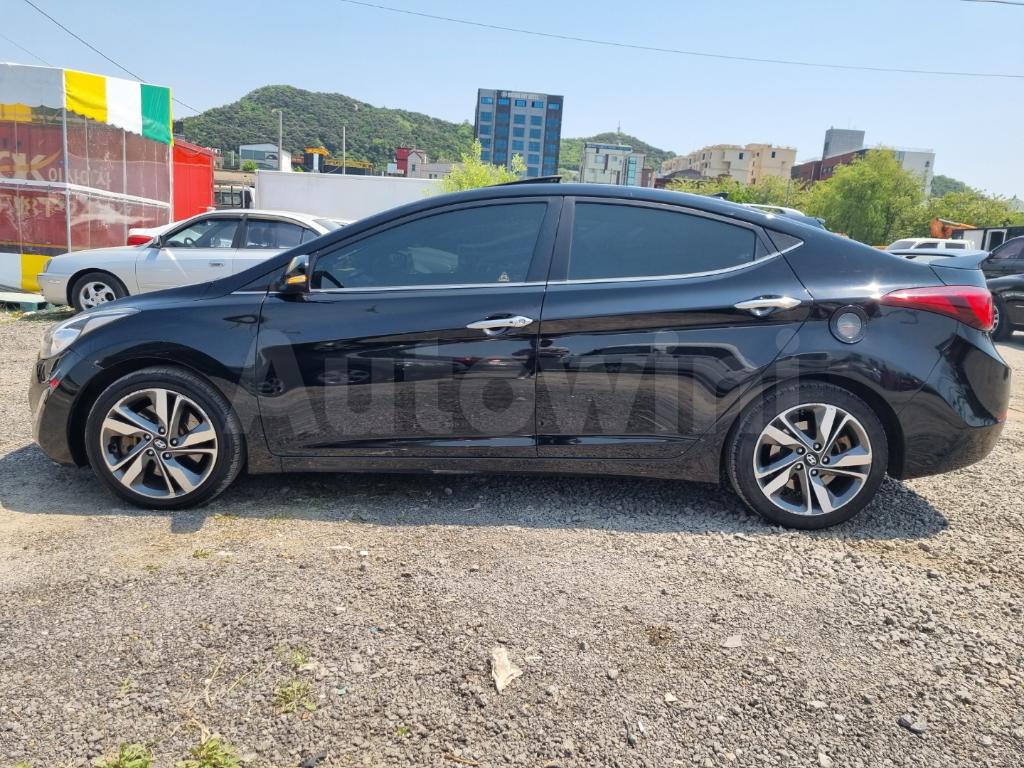 KMHDH41UBEU047252 2014 HYUNDAI AVANTE MD ELANTRA SUNROOF,SMART KEY-2