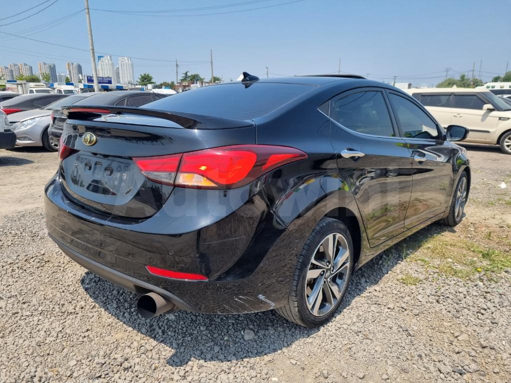 KMHDH41UBEU047252 2014 HYUNDAI AVANTE MD ELANTRA SUNROOF,SMART KEY-5