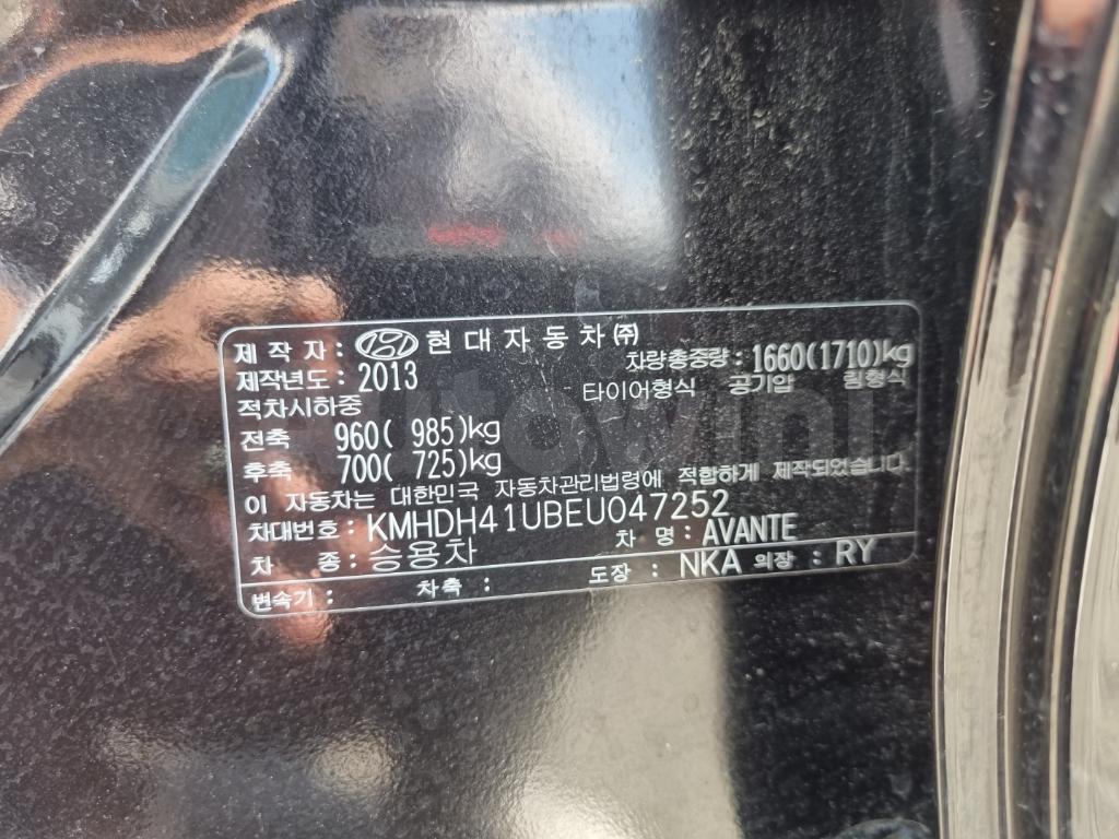 2014 HYUNDAI AVANTE MD ELANTRA SUNROOF,SMART KEY - 15