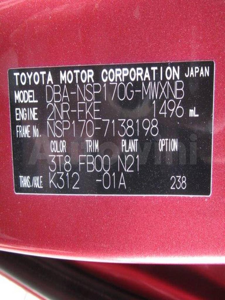 2018 TOYOTA SIENTA X - 19