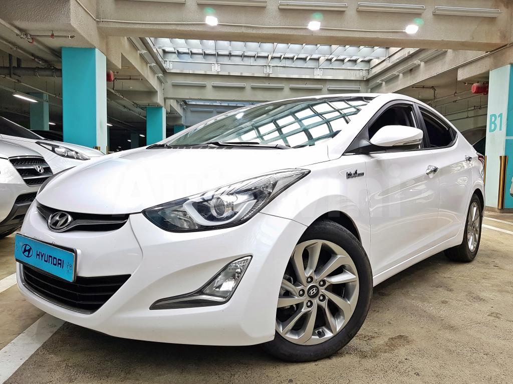 KMHDG41UBFU322449 2015 HYUNDAI  AVANTE ELANTRA D-17R+FULLAUTO+GPS+LEATHER-0