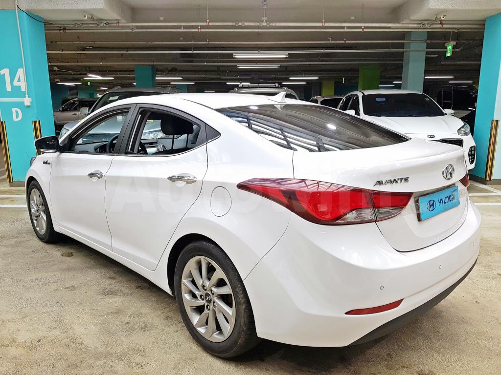 KMHDG41UBFU322449 2015 HYUNDAI  AVANTE ELANTRA D-17R+FULLAUTO+GPS+LEATHER-4