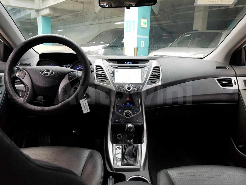 2015 HYUNDAI  AVANTE ELANTRA D-17R+FULLAUTO+GPS+LEATHER - 10