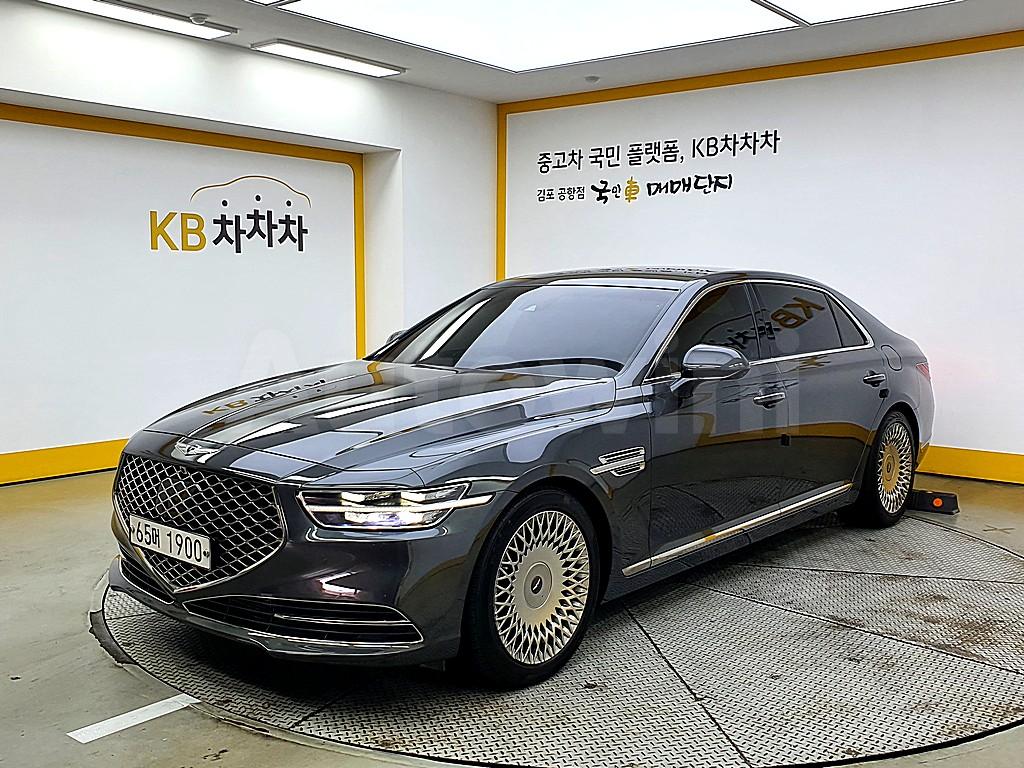 KMHG341ADKU056458 2019 GENESIS G90 3.3T GDI AWD PRESTIGE-0