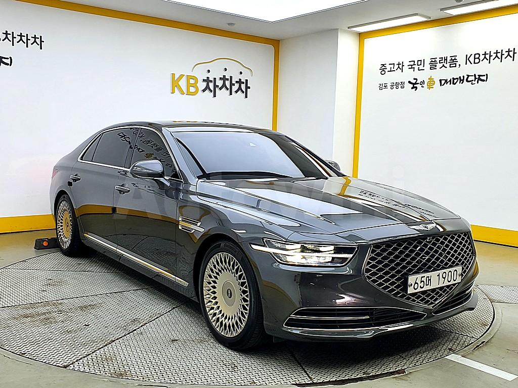 KMHG341ADKU056458 2019 GENESIS G90 3.3T GDI AWD PRESTIGE-1