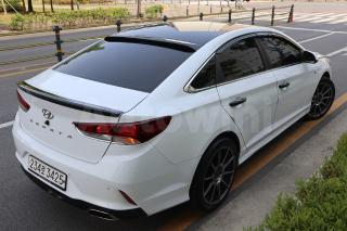KMHE341DBJA383506 2018 HYUNDAI LF SONATA LPI PREMIUM+SKEY+AVNV+RED SEAT-4