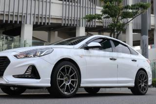 KMHE341DBJA383506 2018 HYUNDAI LF SONATA LPI PREMIUM+SKEY+AVNV+RED SEAT-5