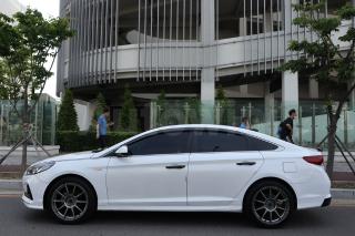 2018 HYUNDAI LF SONATA LPI PREMIUM+SKEY+AVNV+RED SEAT - 7