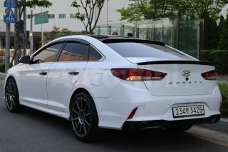 2018 HYUNDAI LF SONATA LPI PREMIUM+SKEY+AVNV+RED SEAT - 11