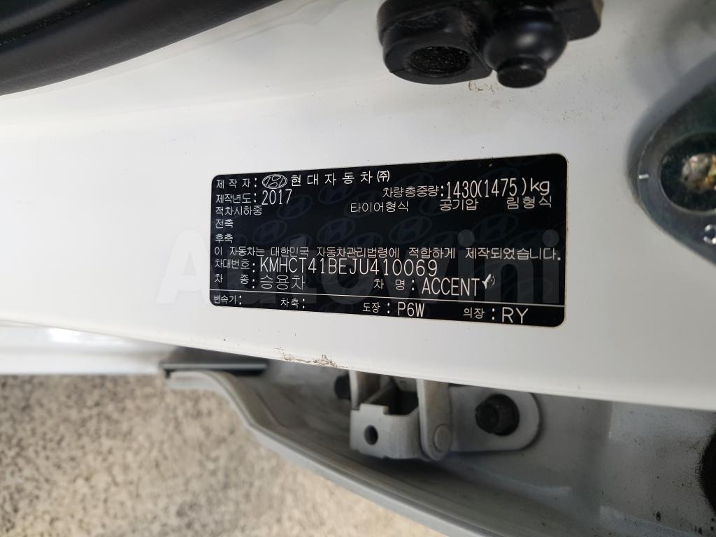 2018 HYUNDAI ACCENT  G(15R+SMART KEY+GPS+LEATHER - 41