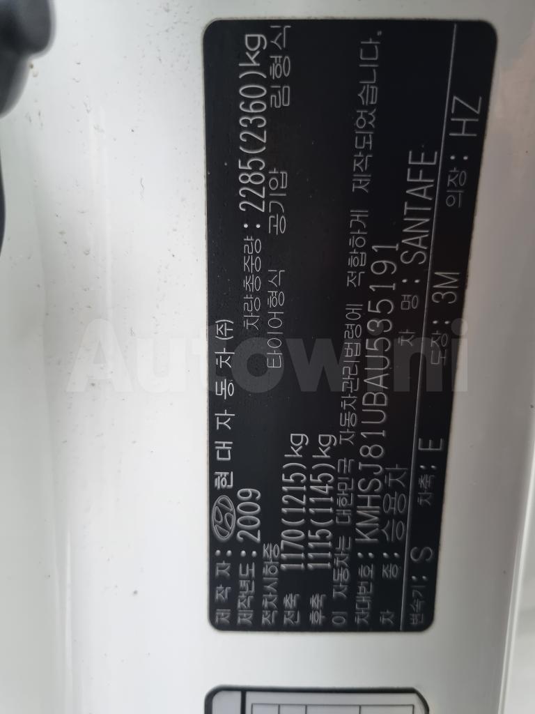2010 HYUNDAI SANTAFE CM NO ACCIDENT - 35