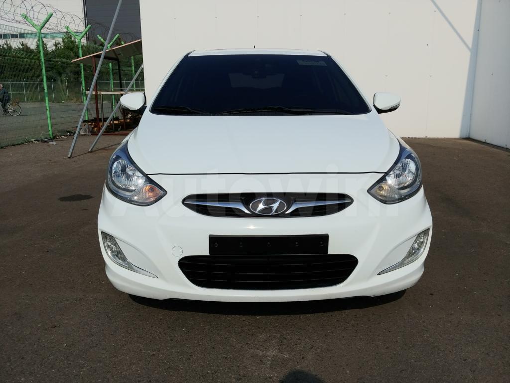 KMHCT51UBCU065487 2012 HYUNDAI ACCENT  WIT *S.ROOF+LEATHER+NO ACCI*-1