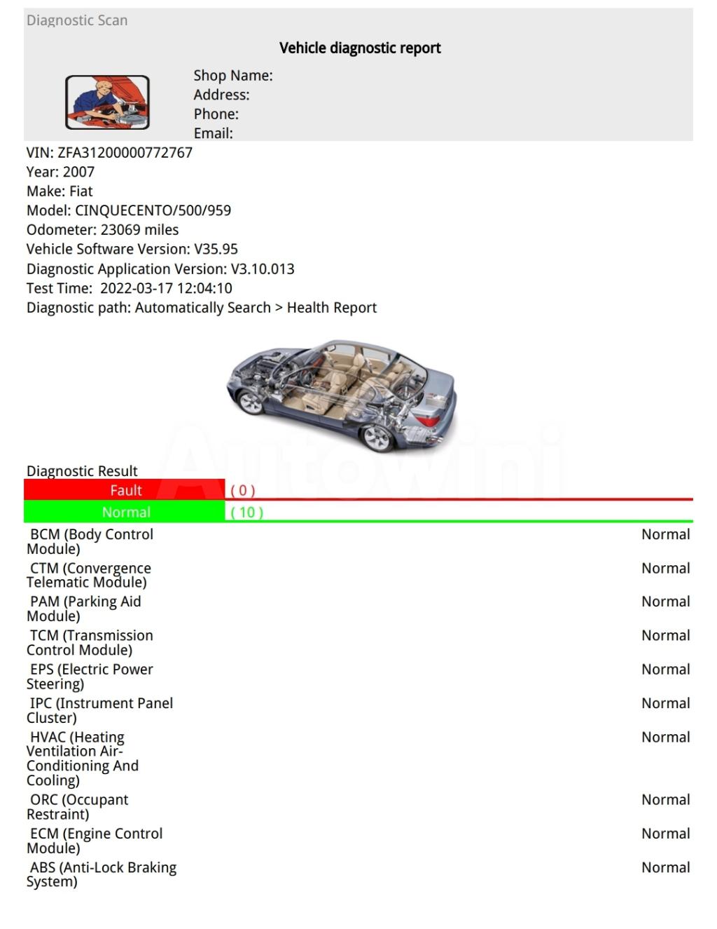 2011 FIAT CONVERTIBLE GUCCI EDITION A - 40