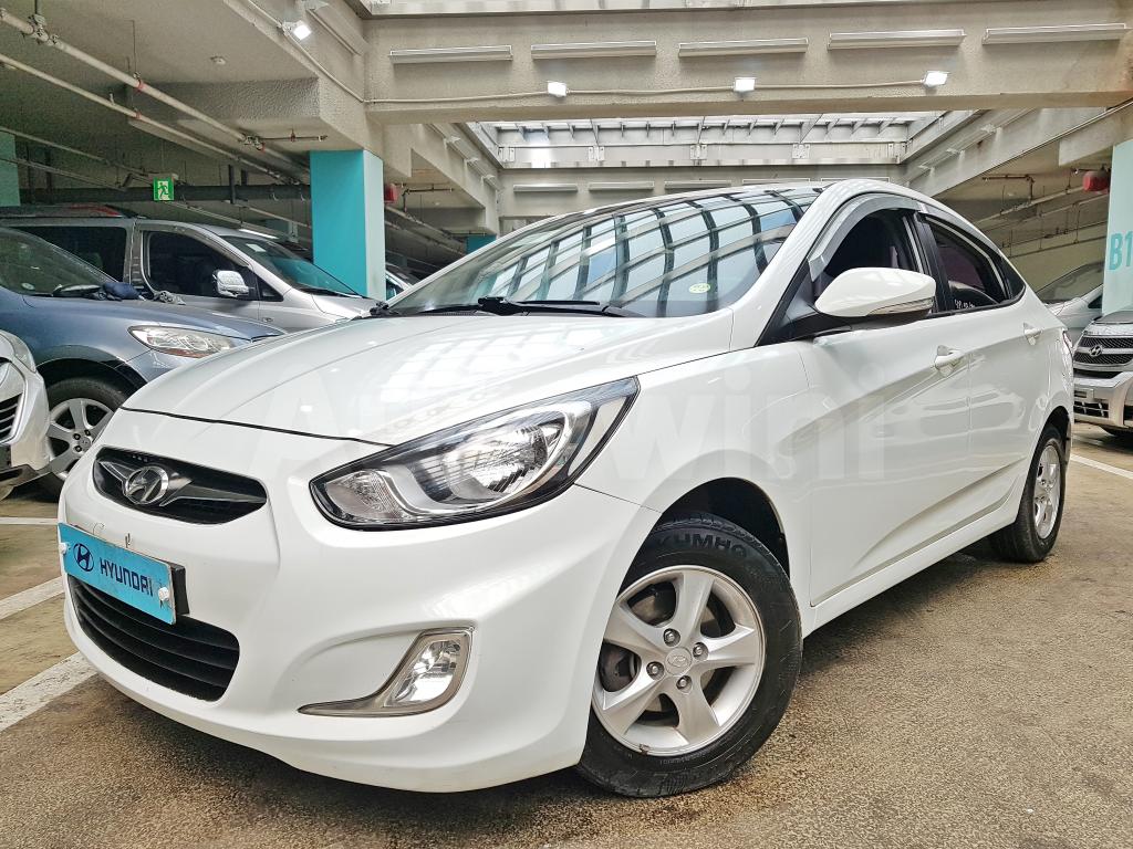 KMHCT41CBEU497024 2014 HYUNDAI ACCENT  G-(14R+LEATHER+ANDROID)-0
