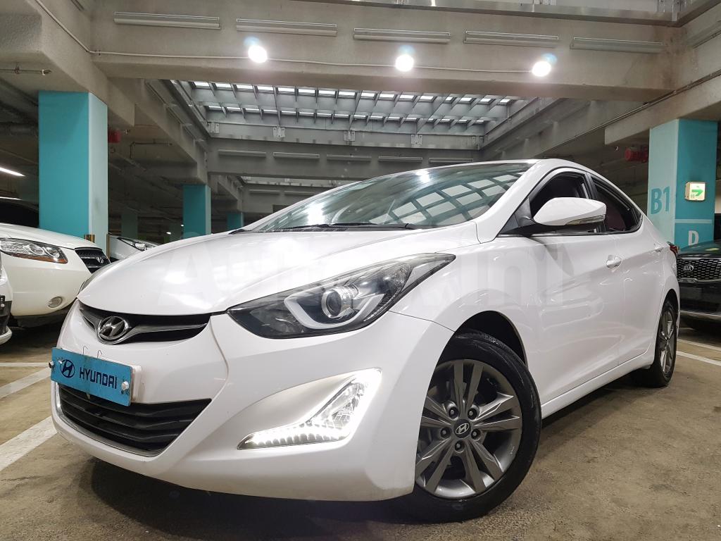 KMHDG41DBGU505579 2016 HYUNDAI  AVANTE ELANTRA G-(17R+ANDROID+LED+LEATHER)-0