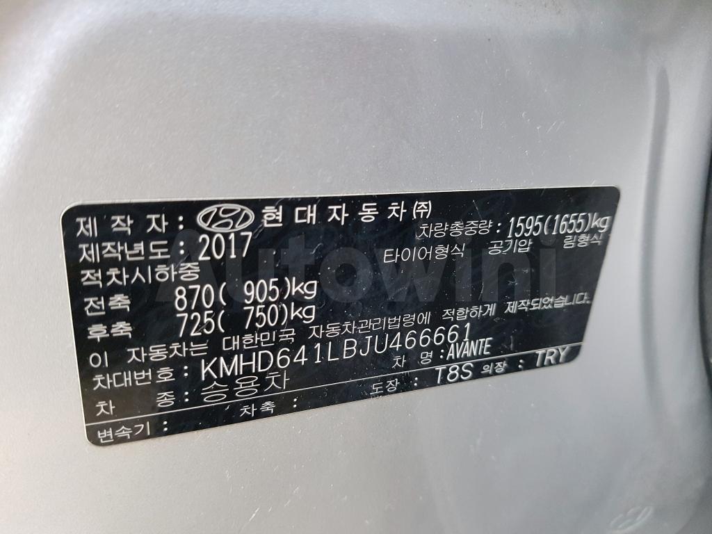 2018 HYUNDAI AVANTE AD ELANTRA L(16R+FULLAUTO+ANDROID+LEATHER - 42