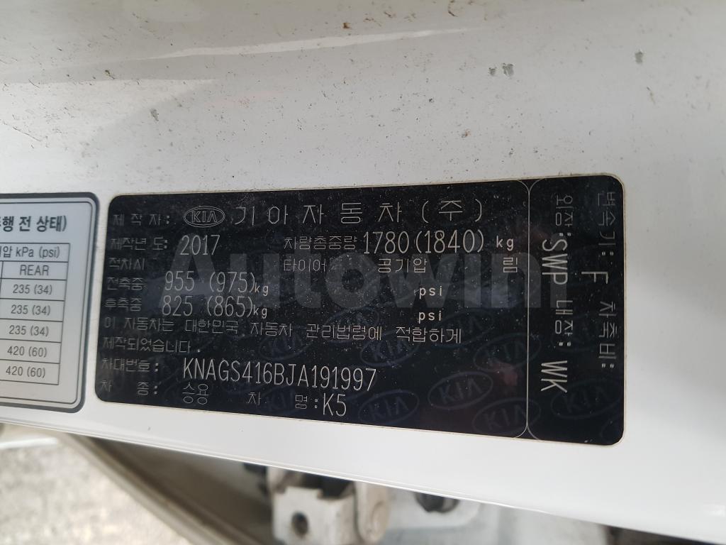 2018 KIA K5 2ND GEN OPTIMA NO ACCIDENT(19R+ANDROID+S* KEY - 40