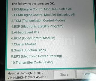 2012 HYUNDAI ELANTRA 1.6 GLS AT, ABS DAB 2WD 4DR - 35