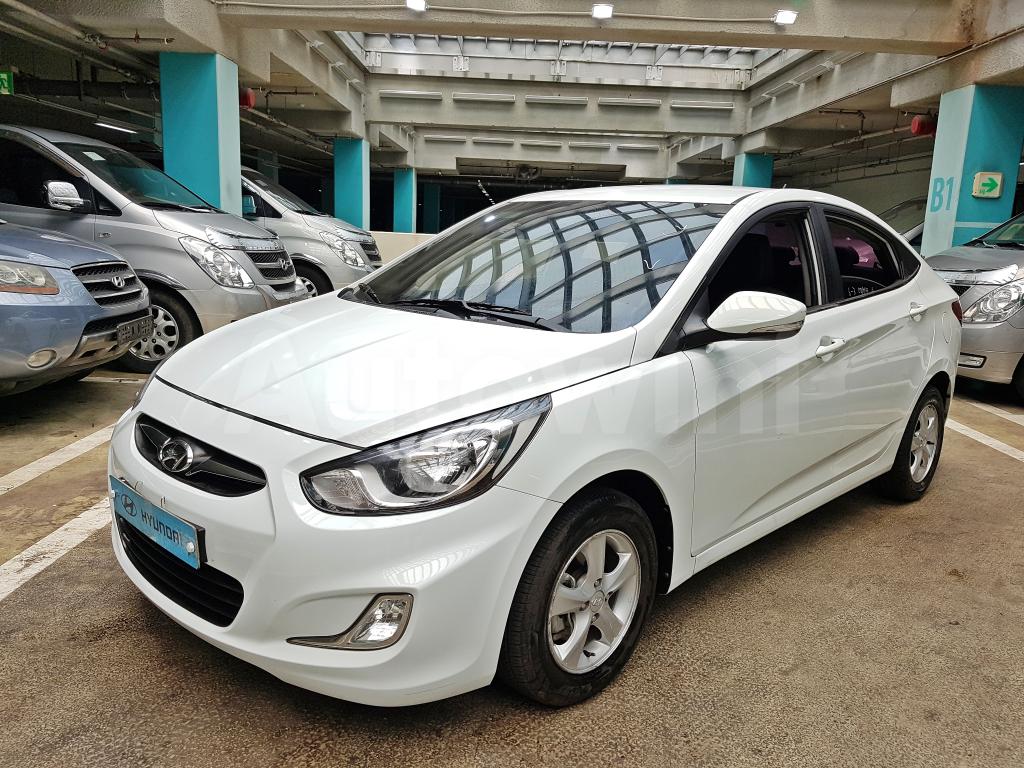 KMHCT41CBEU531410 2014 HYUNDAI ACCENT  G-(14R+LEATHER+ANDROID)-1