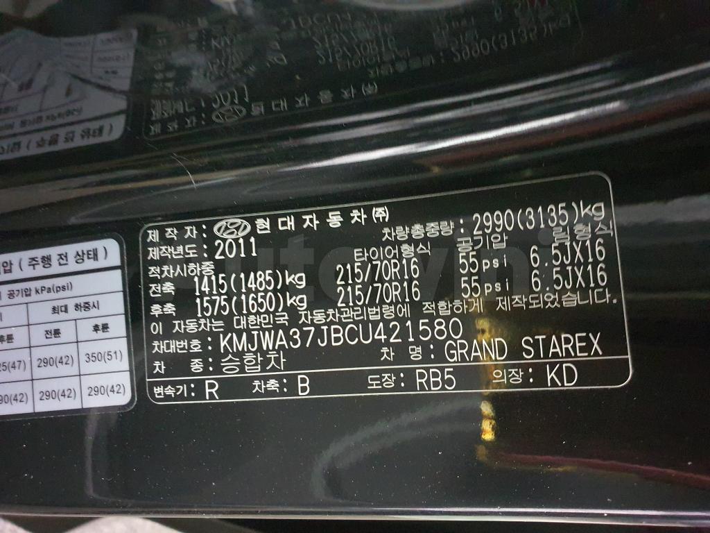 2012 HYUNDAI GRAND STAREX H-1 12SEATS A/T - 53