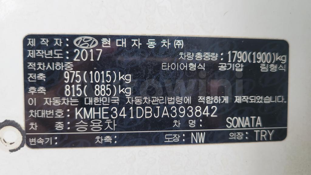 2018 HYUNDAI LF SONATA LPI 2WD A/T - 40
