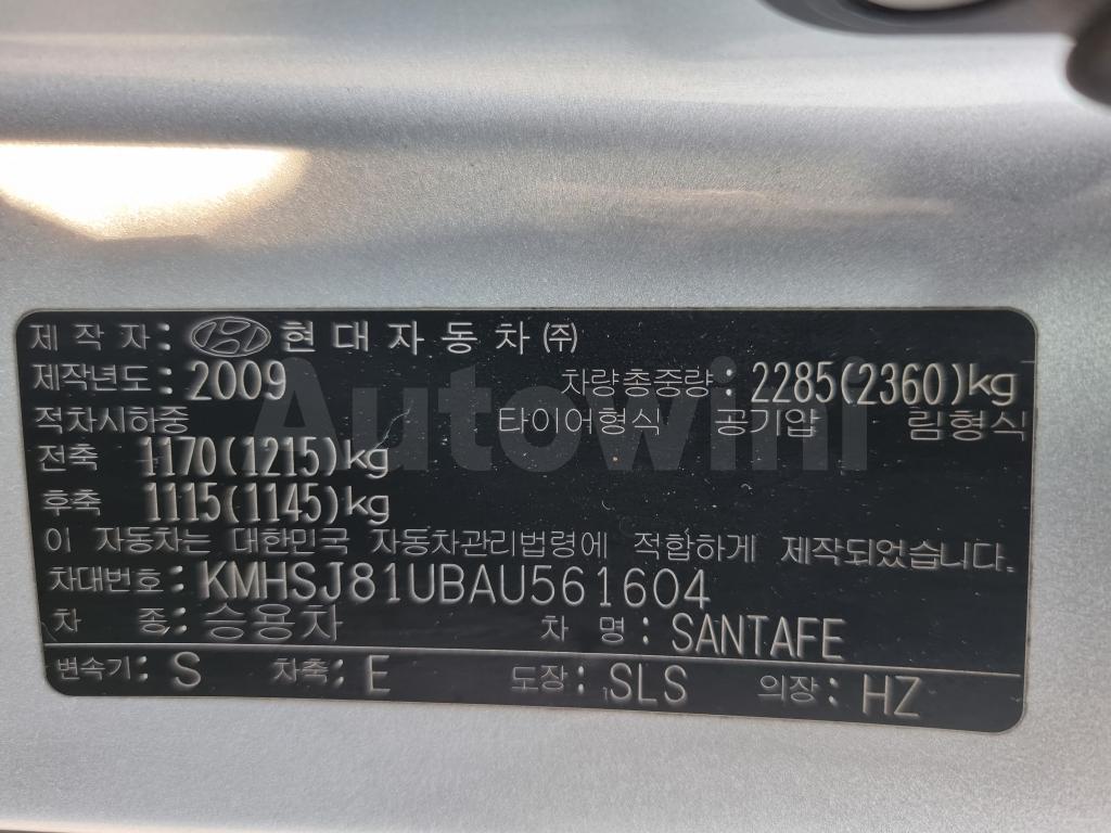 2010 HYUNDAI SANTAFE THE STYLE NO ACCIDENT+SUNROOF - 47