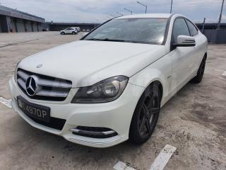WDD2043492F721341 2011 MERCEDES BENZ C CLASS C 180 COUPE-0