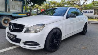 WDD2043492F742753 2011 MERCEDES BENZ C CLASS C 180 COUPE-0