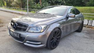WDD2043492F710031 2011 MERCEDES BENZ C CLASS C180 COUPE PANORAMIC-0