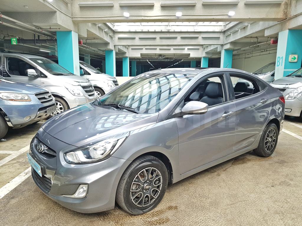 2014 HYUNDAI ACCENT  D(SUNROOF+14R+LEATHER+ANDROID) - 2