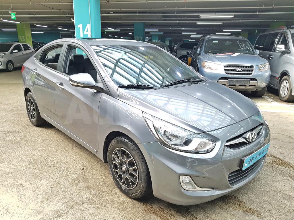 2014 HYUNDAI ACCENT  D(SUNROOF+14R+LEATHER+ANDROID) - 4